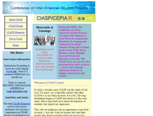 Tablet Screenshot of ciasp.ca